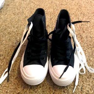 Converse Chuck Taylor high tops.  New without box.  Size 6 men/8.5-9 women.